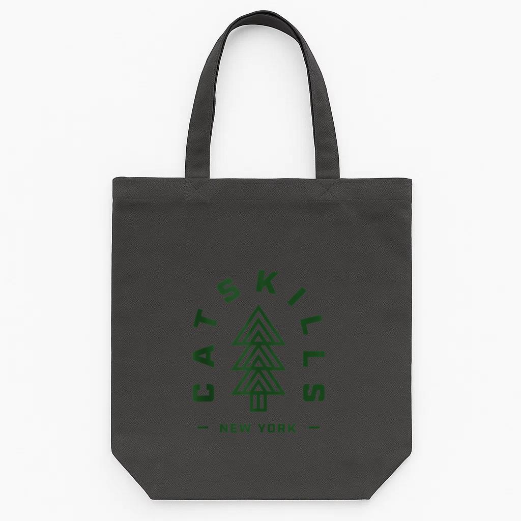 Catskills NY Camping Hiking Tote Canvas Bag