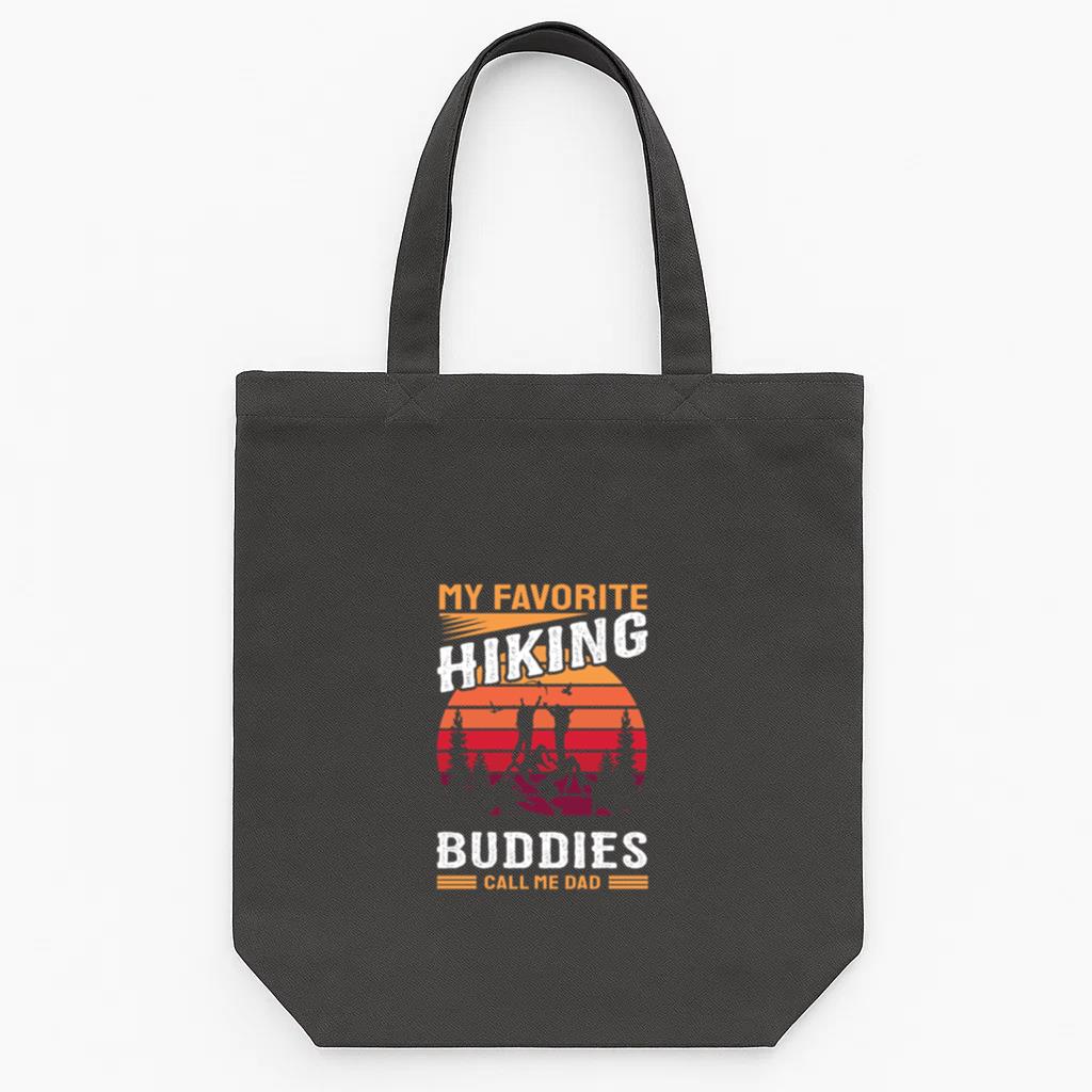Explorer Hiking Peaceful Modern Tote Canvas Bag