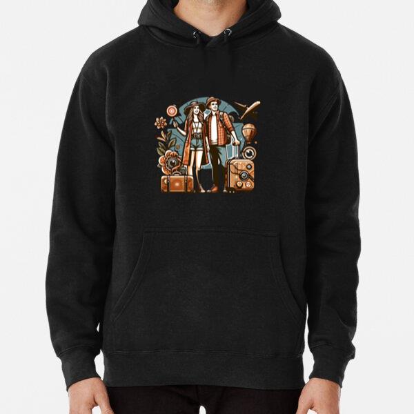 Happy Humble Travelling Camping Hoodie