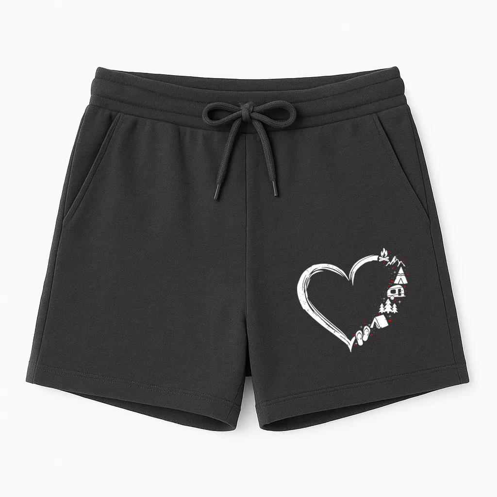 Heart Camping And Hiking Short