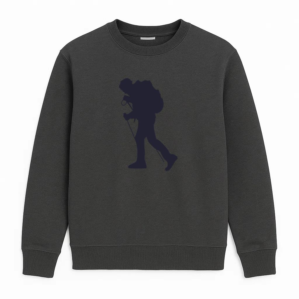 Hiking Adventure Silhouette Sweatshirt