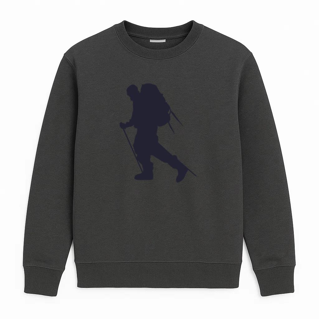Hiking Mountain Silhouette Sweatshirt