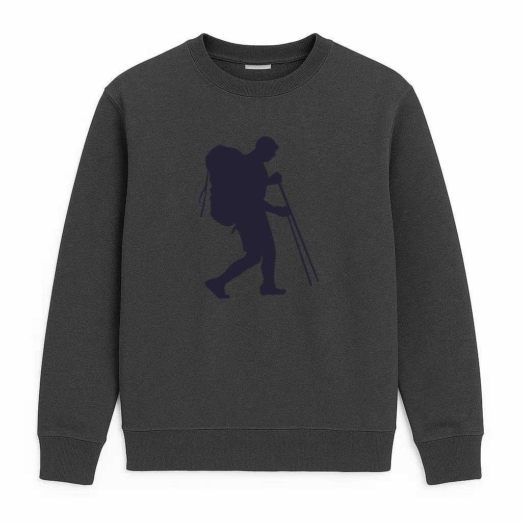 Hiking Outdoor Silhouette Sweatshirt