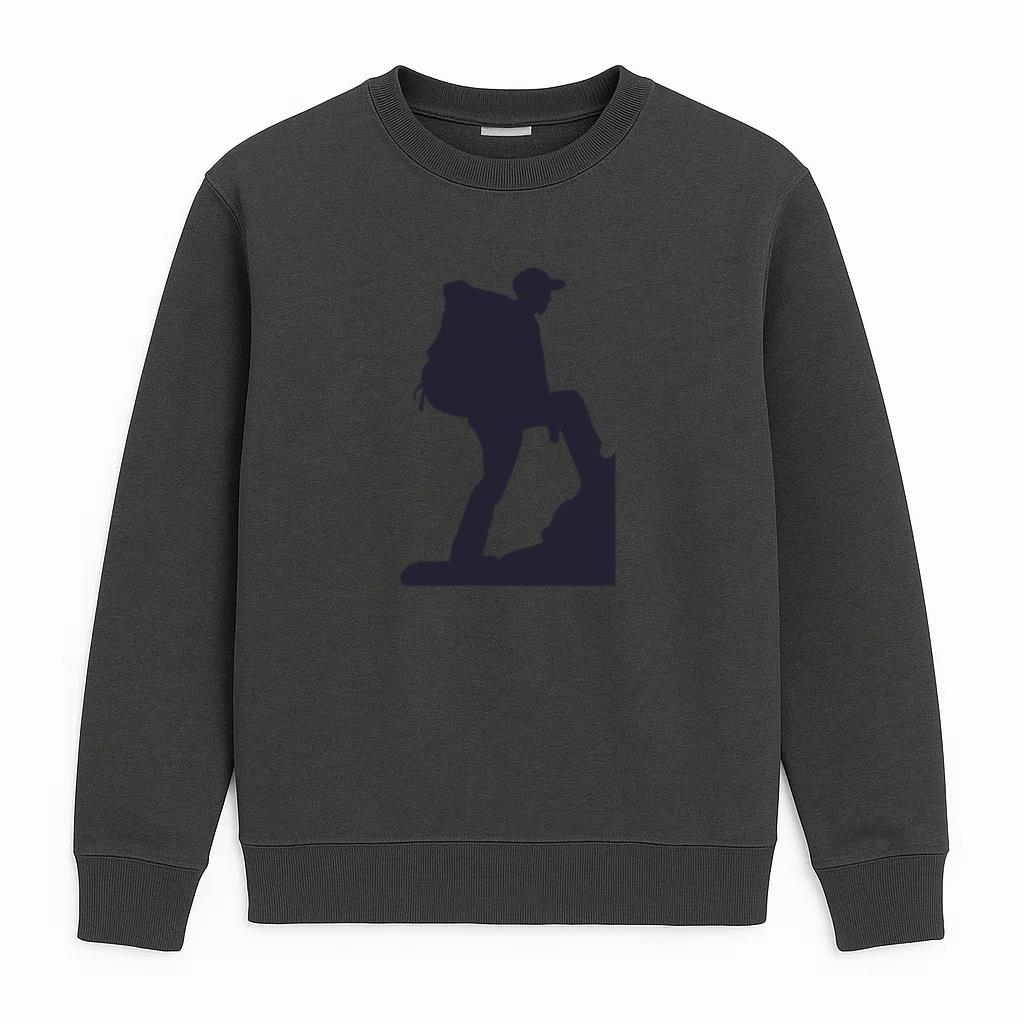 Mountain Climber Silhouette 3 Sweatshirt