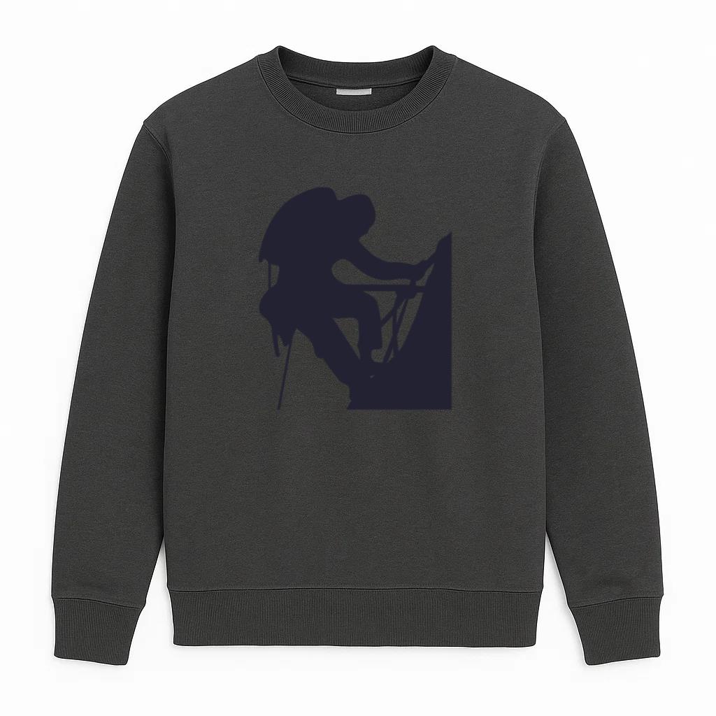 Mountain Climbing Silhouette 2 Sweatshirt