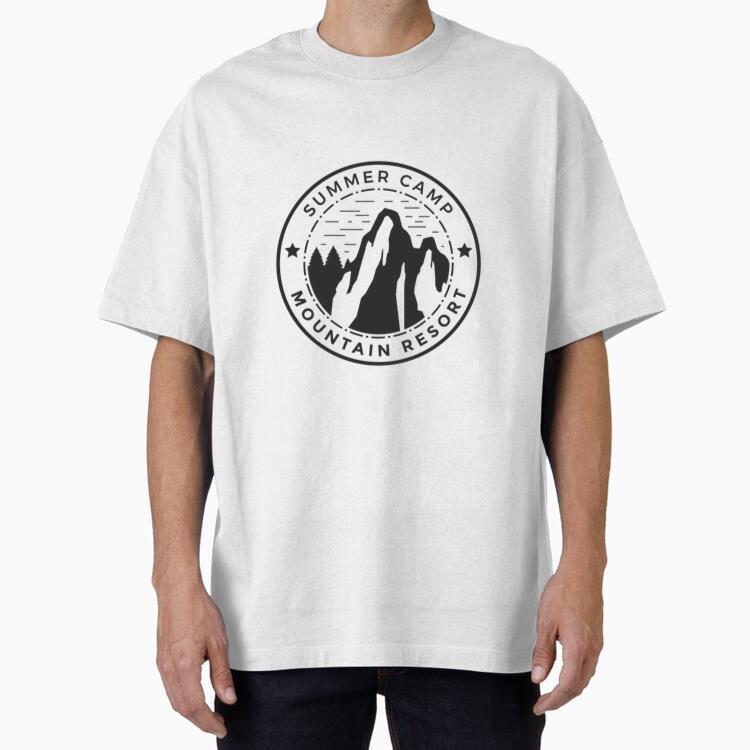 Mountain Summer Camp Logo T Shirt