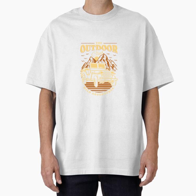 Outdoor Club Badge T Shirt