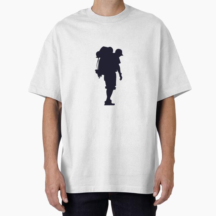 Outdoor Hiking Silhouette T Shirt