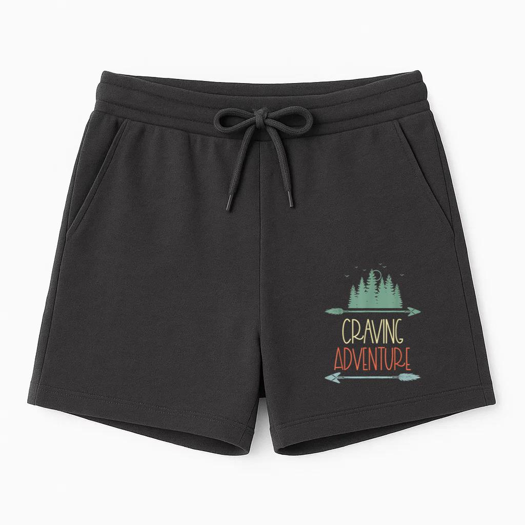 Retro Outdoorsy Forest Hiking Adventure Short