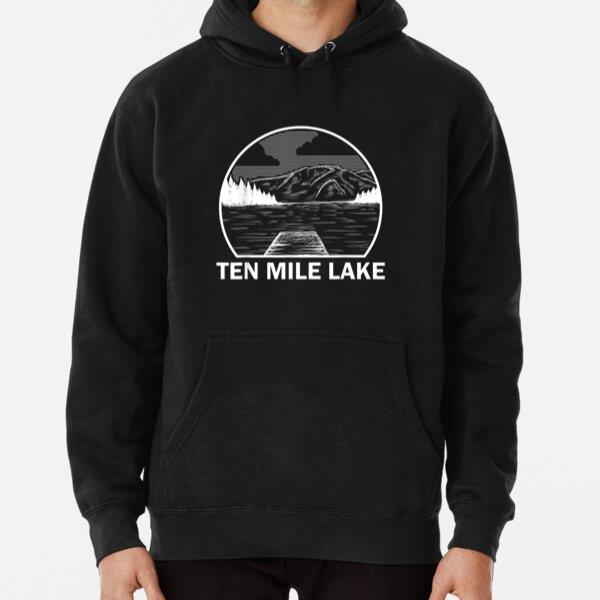 Ten Mile Lake Funny Fishing Camping Summer Hoodie