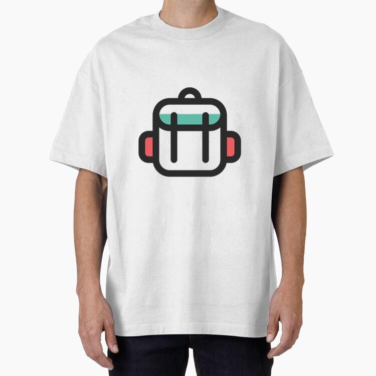 Travel Backpack Colored Stroke Icon T Shirt