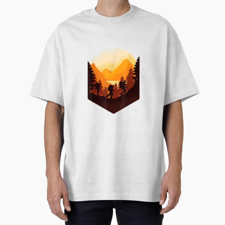Traveling While Hiking Camping T Shirt