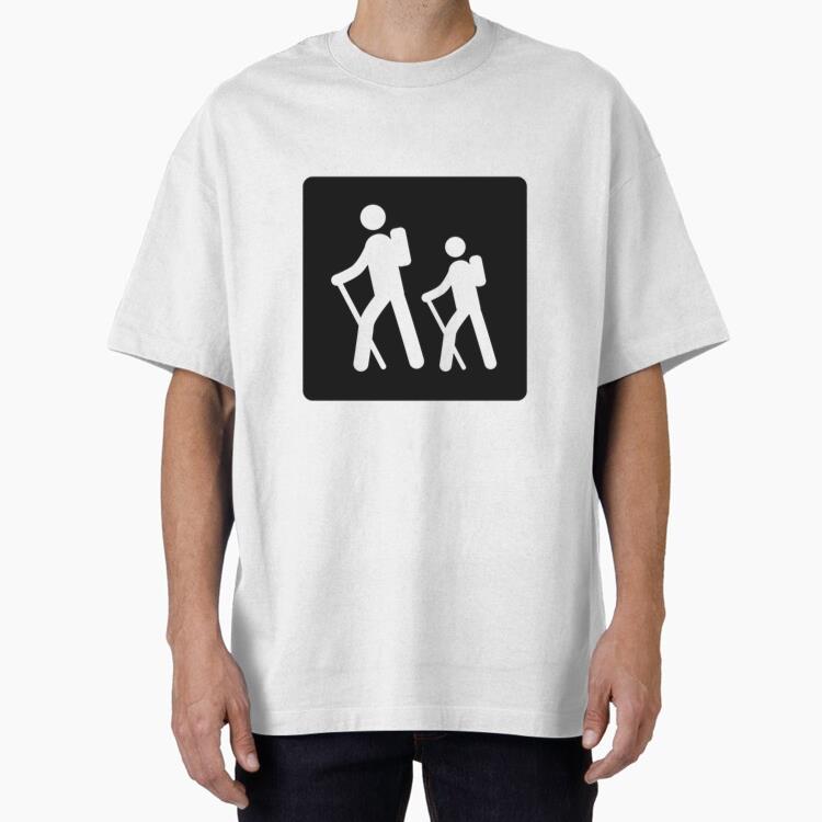 Trekking Square Icon T Shirt