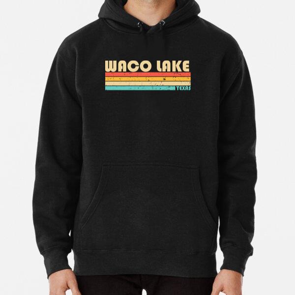 Waco Lake Fishing Camping Hoodie