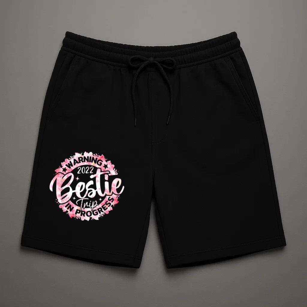 Warning 2022 Bestie Trip In Progress Camping Shoes